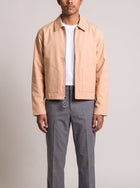 Nike Jordan x J Balvin Woven Jacket on model, front