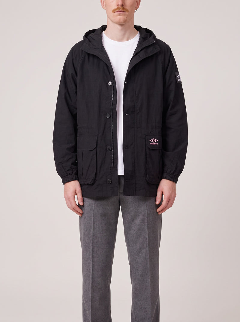 Umbro Field Jacket M on model, front
