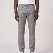 Jogger Fit Poplin Trousers on model, front