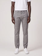 Jogger Fit Poplin Trousers on model, front