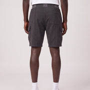 Sort Jersey Beyaz on model, back