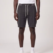 Sort Jersey Beyaz on model, front