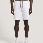 Sort Jersey Beyaz on model, front