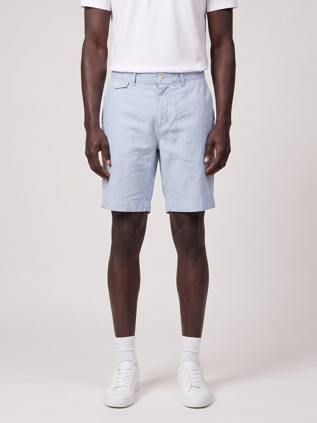 Classic Fit Shorts on model, front