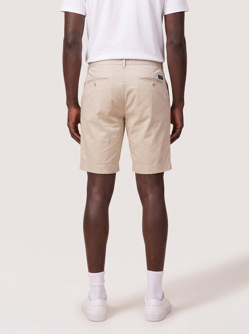 Slim Fit Shorts on model, back