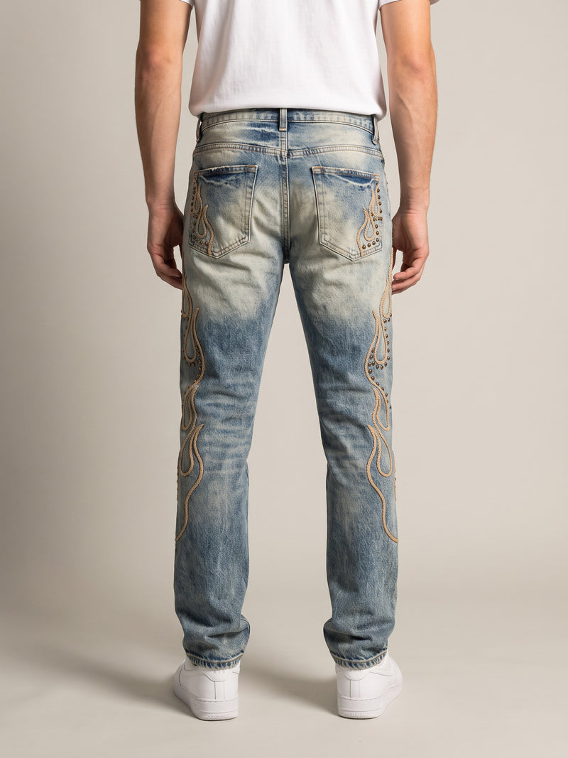 Op model, achterkant