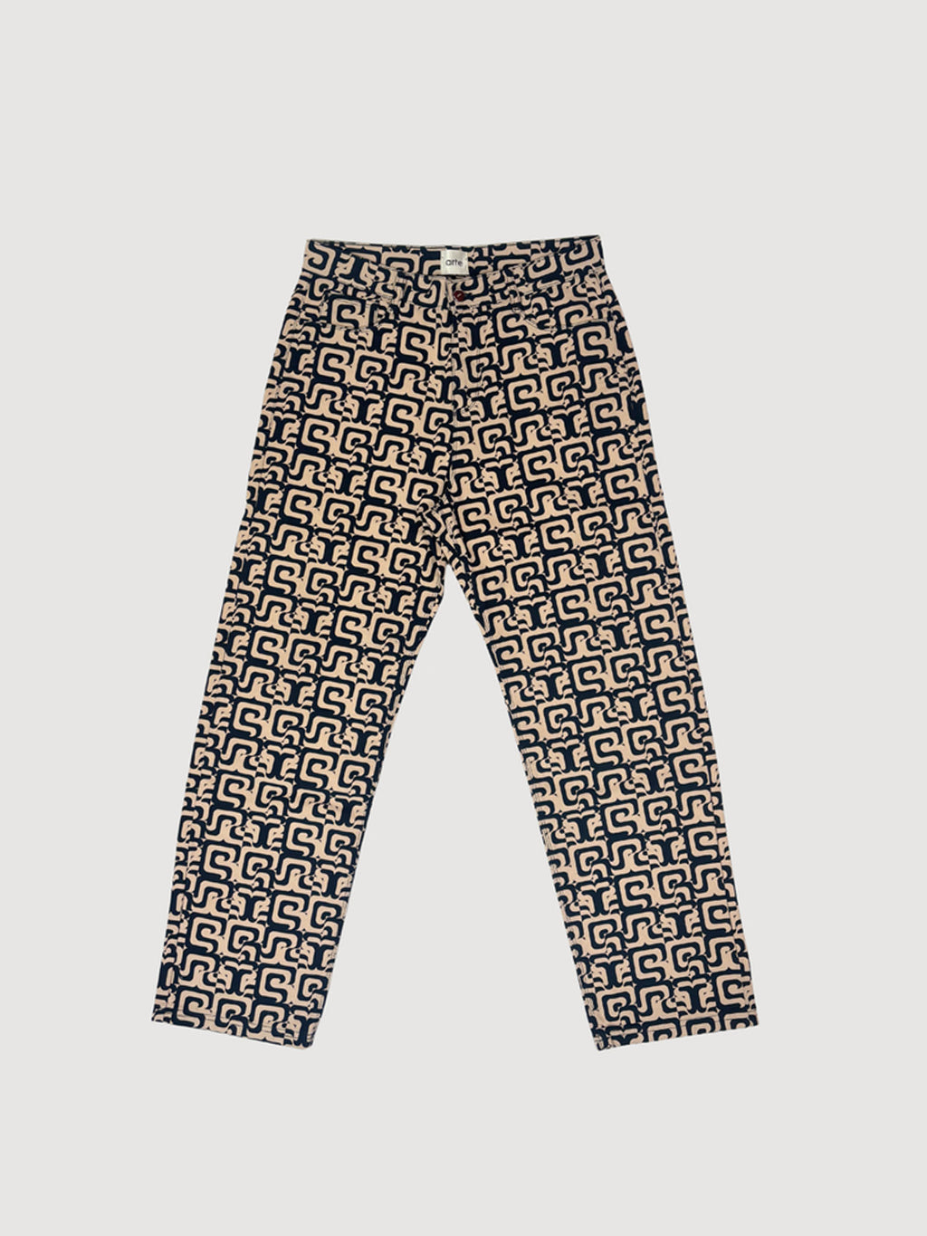 Arte Antwerp Hand Heart Printed Pants