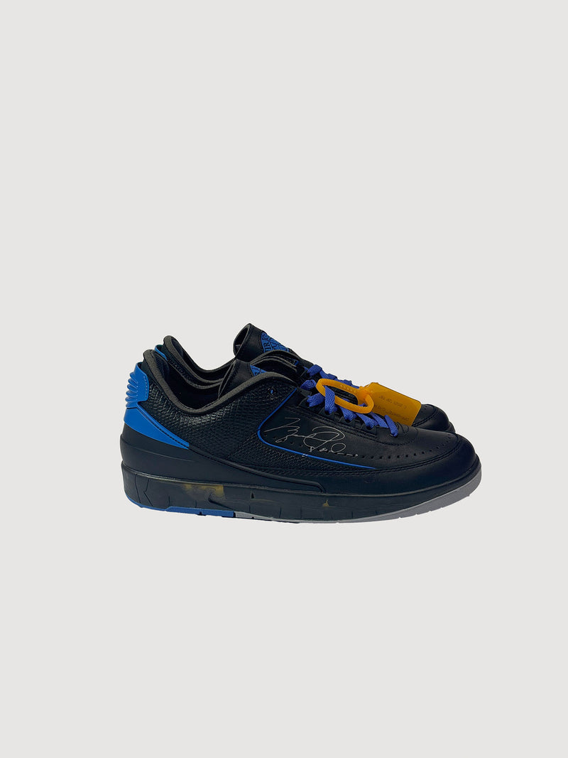 Air Jordan 2 Retro Low SP Off-White Black Blue