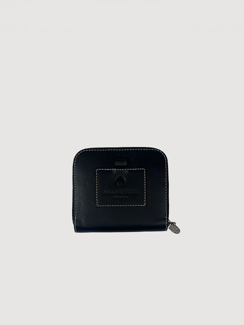 Marine Serre vegetable tanned leather Wallet