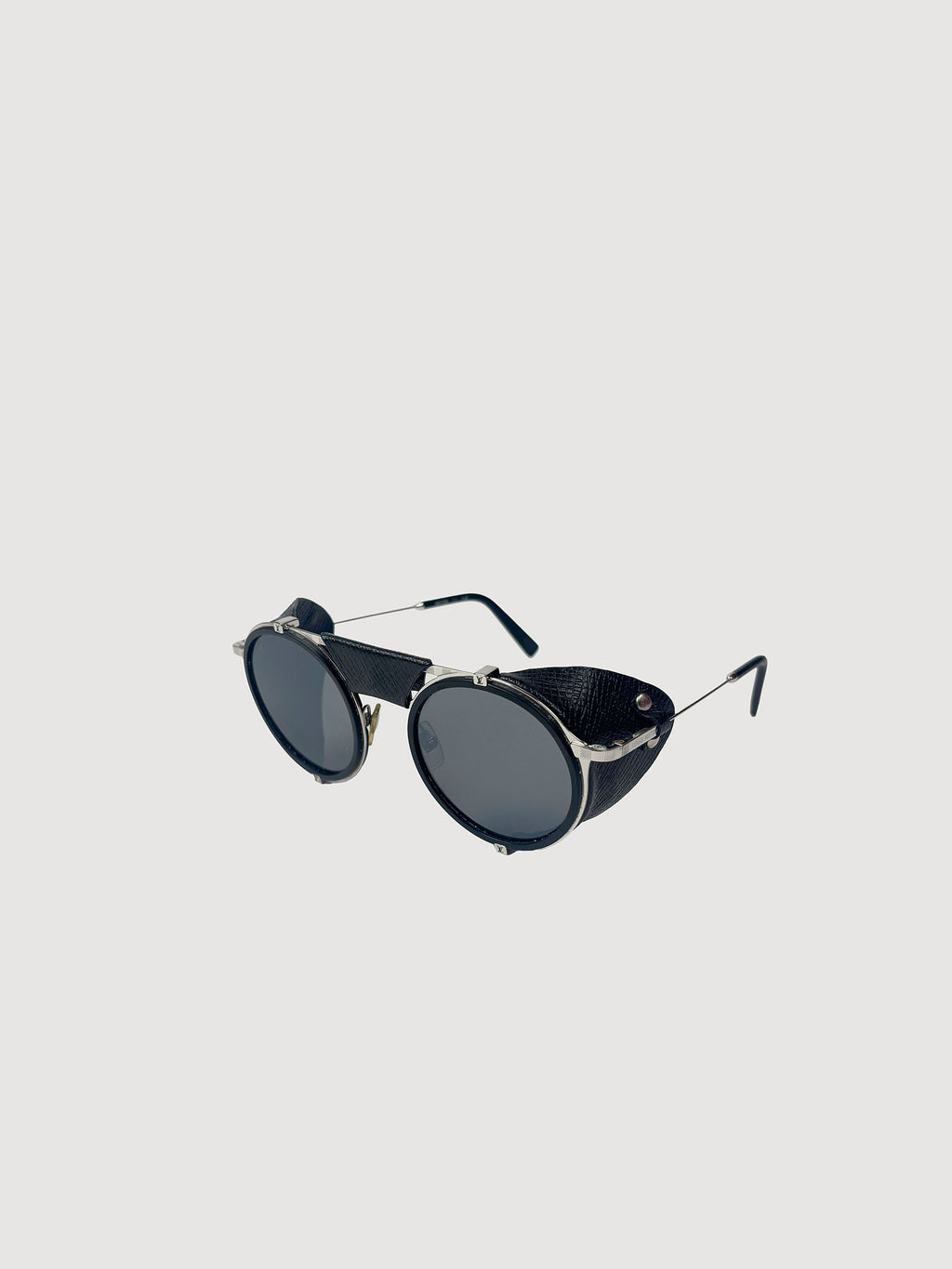 Louis Vuitton Damier Shuffle Sunglasses Z1025E Silver Black Frame