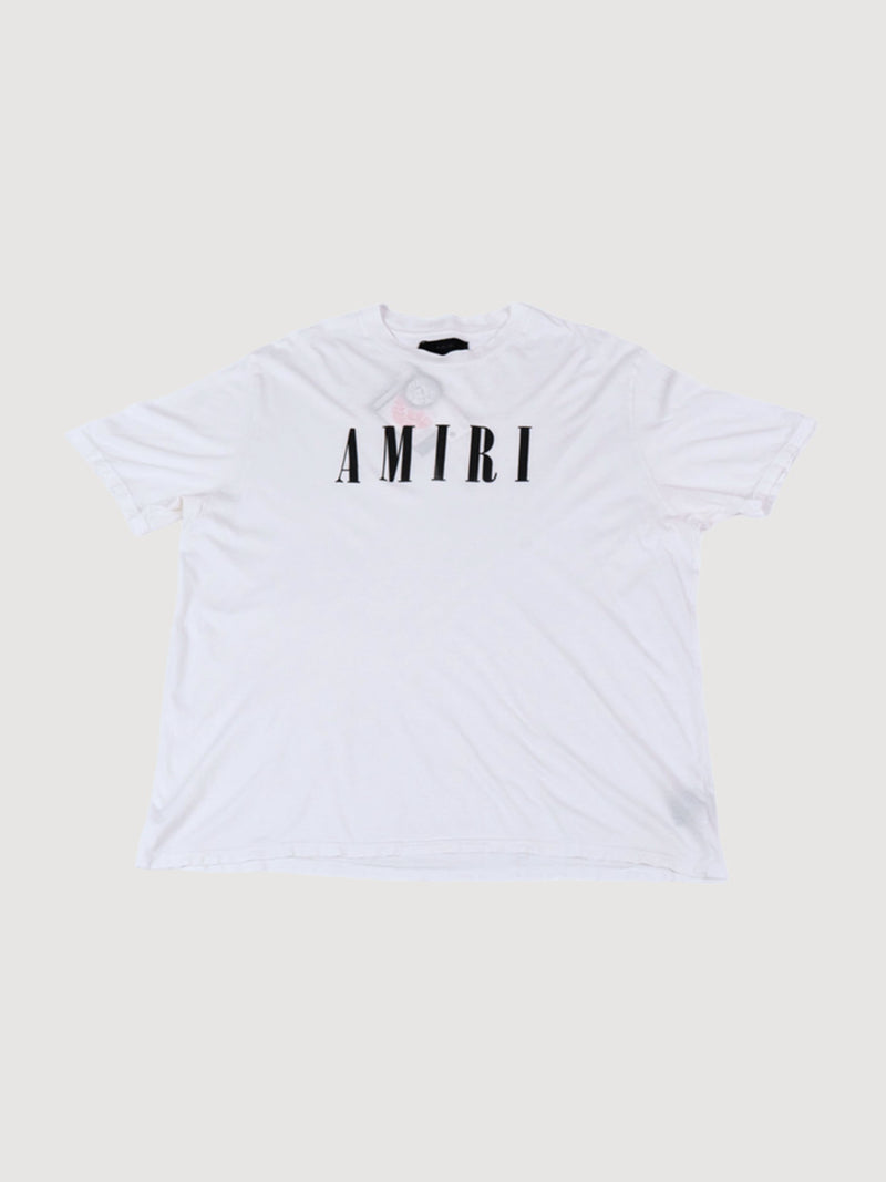 Amiri White T-shirt With Logo