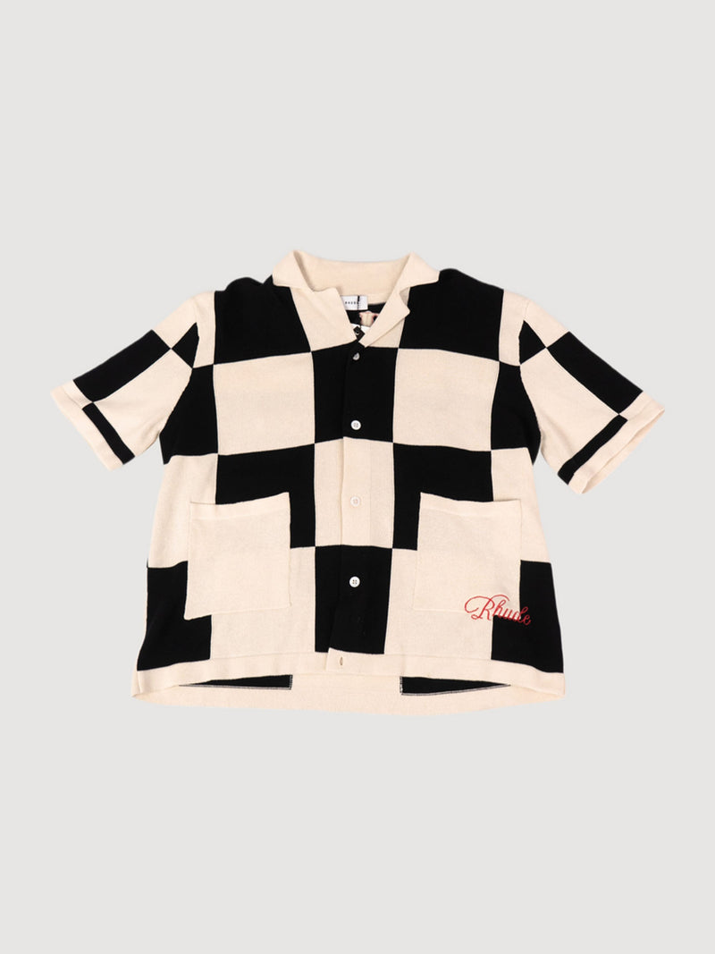 Rhude checked Knit shirt