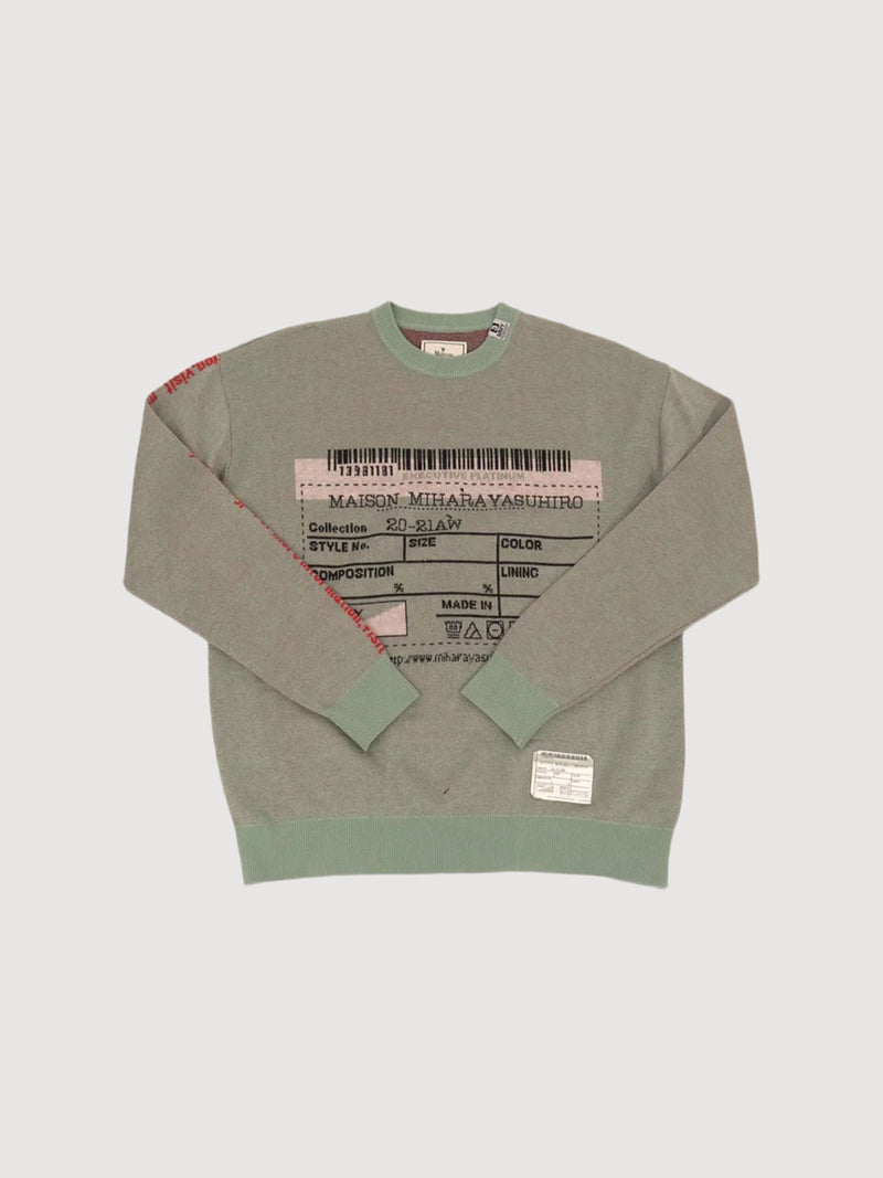 YASUHIRO 20-21AW Green Knit for Key-sama