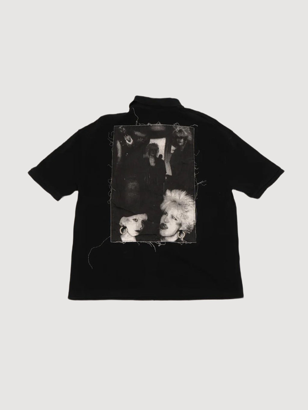 Fred Perry x Raf Simons Black Polo