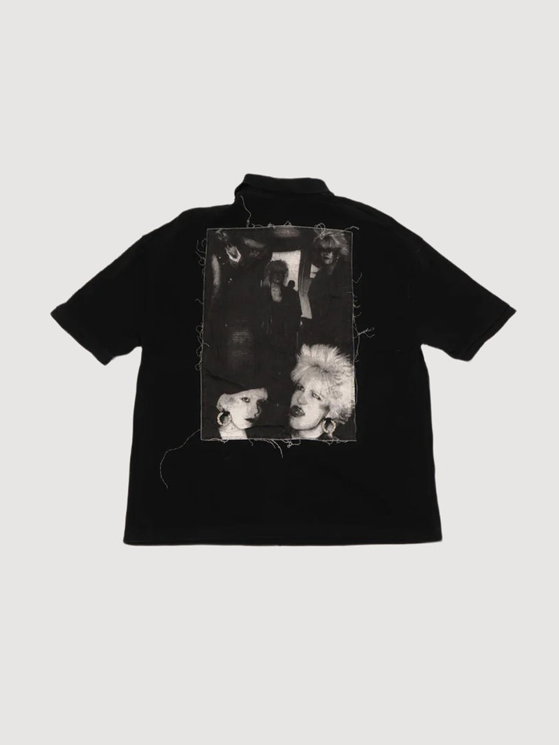 Fred Perry x Raf Simons Black Polo