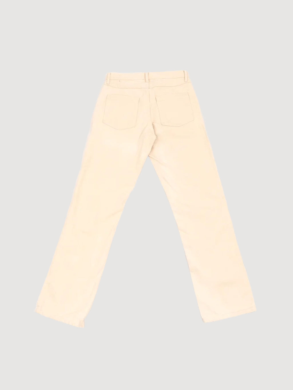ISKO x Bianca Saunders Off-White Straight Leg Jeans