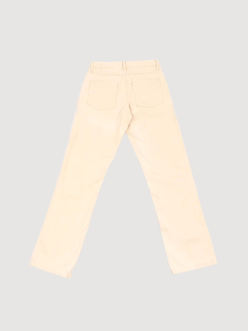 ISKO x Bianca Saunders Off-White Straight Leg Jeans