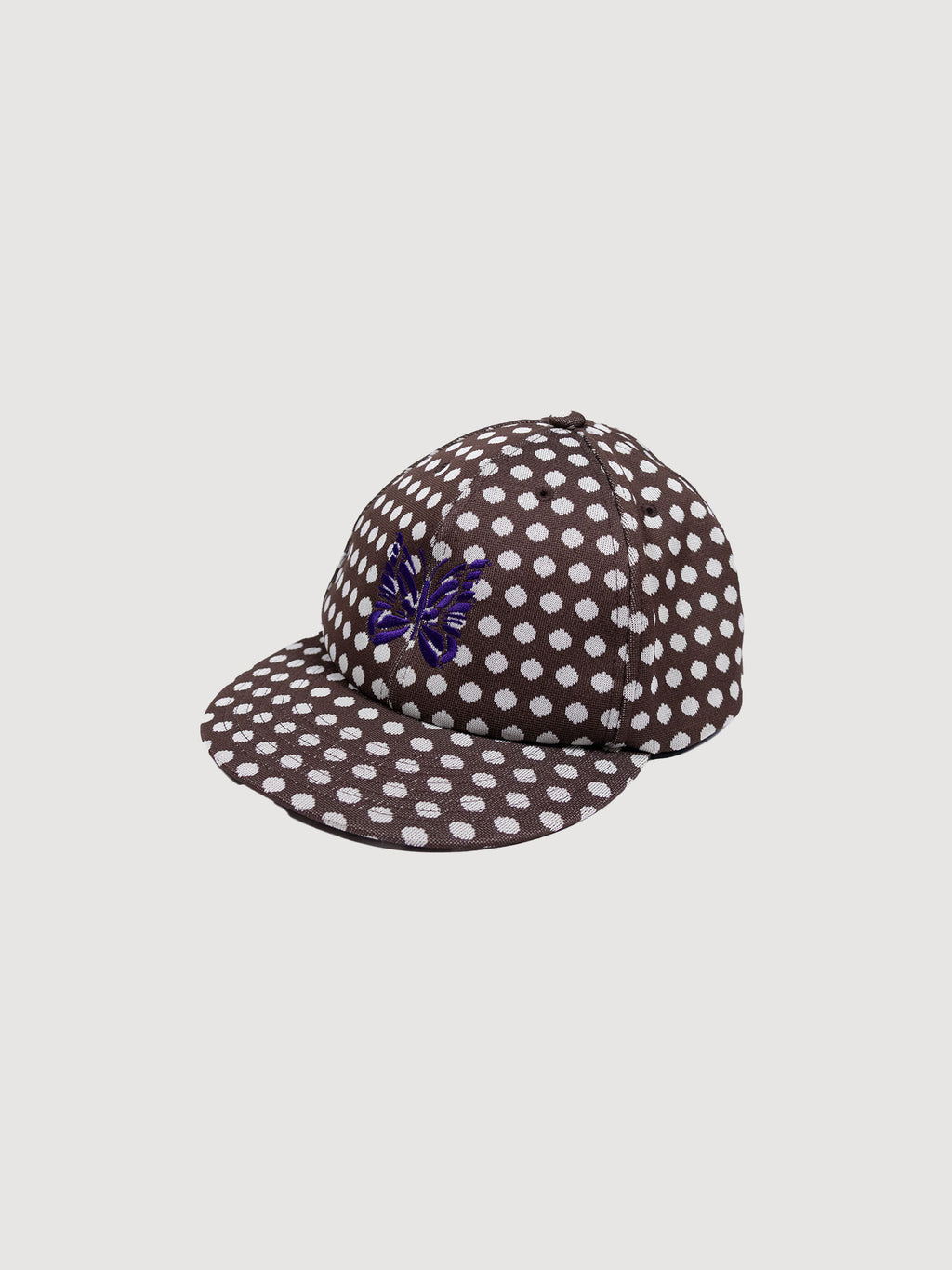 Needles Brown Polka Dot Cap Beige - Size M