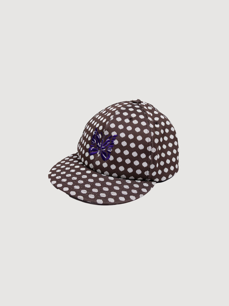 Needles Brown Polka Dot Cap Beige - Size M