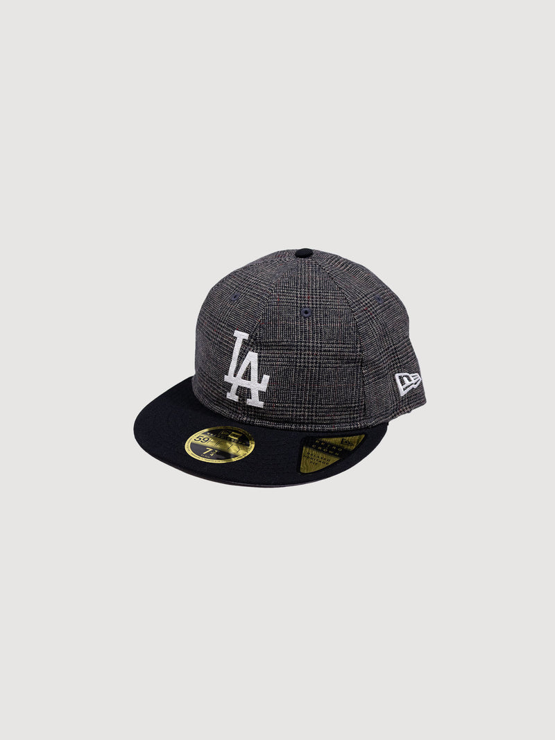LA Dodgers Plaid Retro Crown 59Fifty Fitted - Size 7 3/8