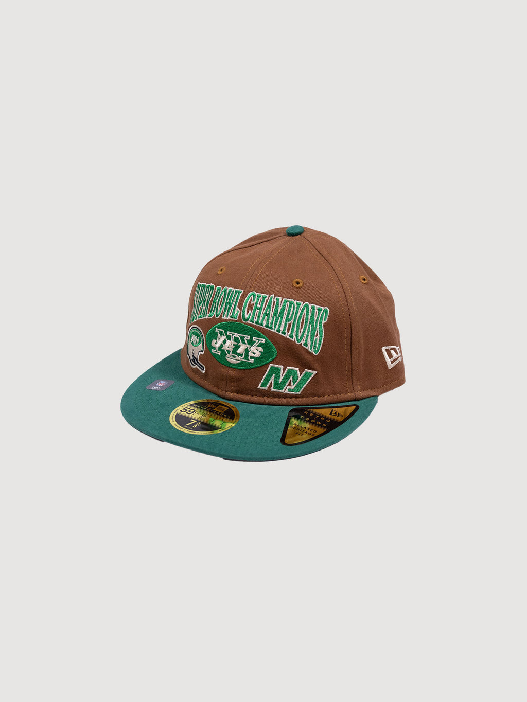 New York Jets NFL Champions Retro Crown 59Fifty - Size 7 3/8