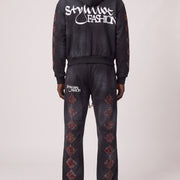 Gemstone Sweatsuit achterkant op model