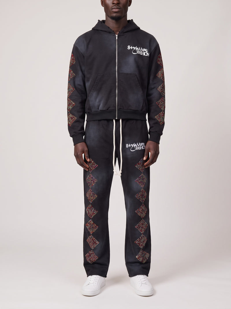 Gemstone Sweatsuit voorkant op model