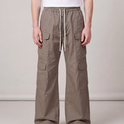 Rick Owens Wide Bella Pants voorkant op model