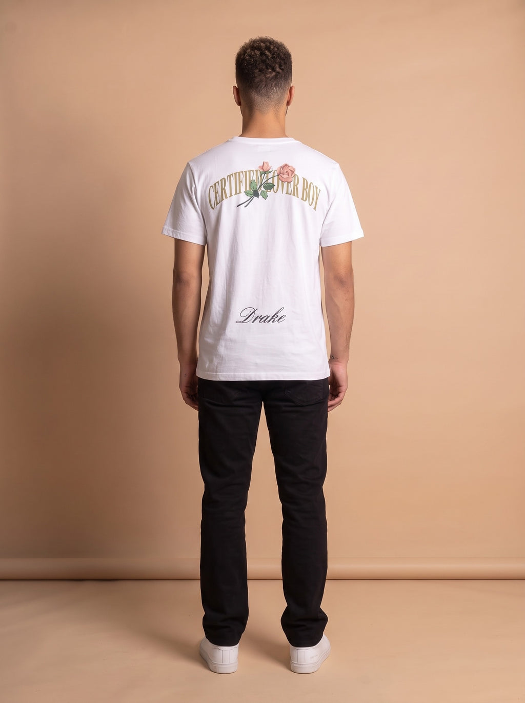 Nike x Drake T-shirt model achterkant