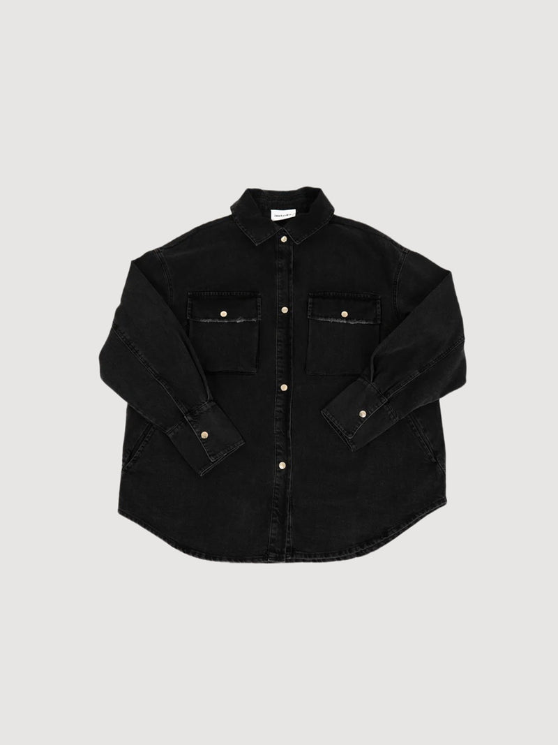 JEANY 2302 SHIRT FADED BLACK
