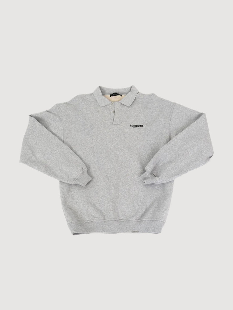 Represent Owner's Club Longsleeve Polo Sweater
