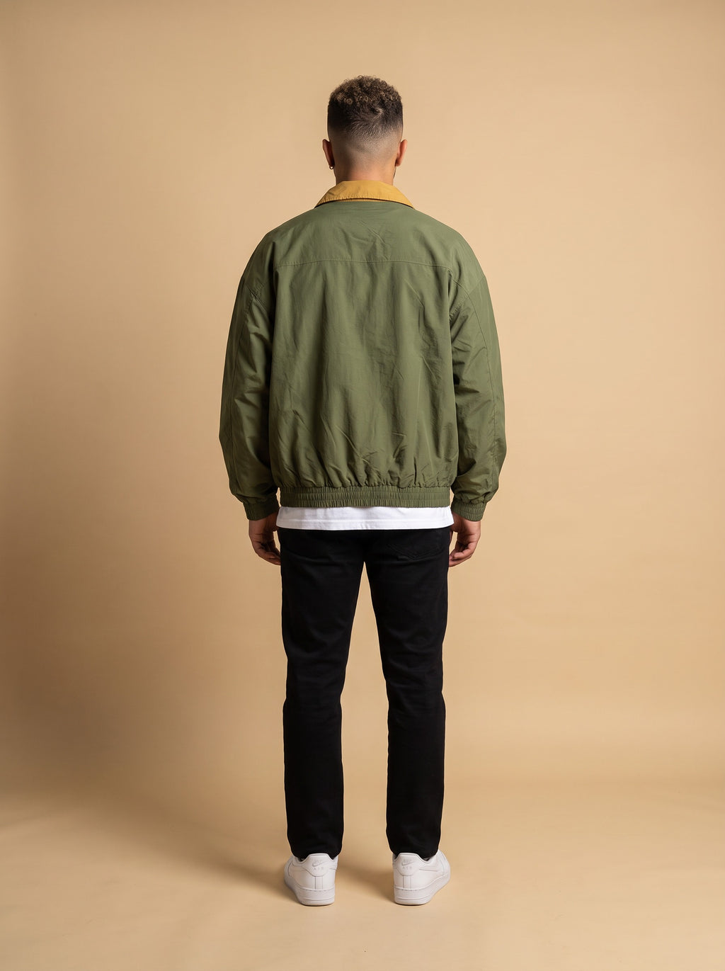 Tabacco Green Track Jacket