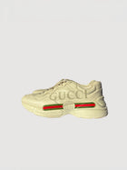 Gucci Rython Ivory leather