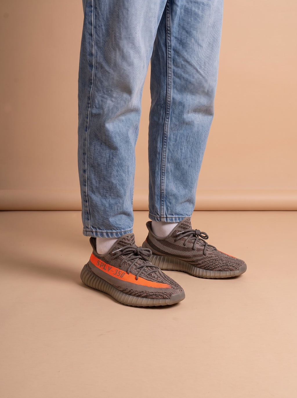 Yeezy Boost 350 V2 aan de voet