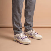 LV Trainer Violet Mesh aan de voet