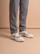 LV Trainer Violet Mesh aan de voet