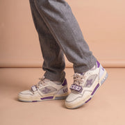 LV Trainer Violet Mesh aan de voet