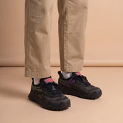 Off-White Odsy-1000 Black Grey Fuchsia aan de voet