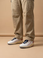Air Jordan 2 Retro Low SP Off-White Red aan de voet