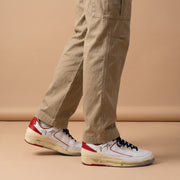 Air Jordan 2 Retro Low SP Off-White Red aan de voet