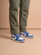 Nike Air Jordan 1 Retro High OG True Blue aan de voet