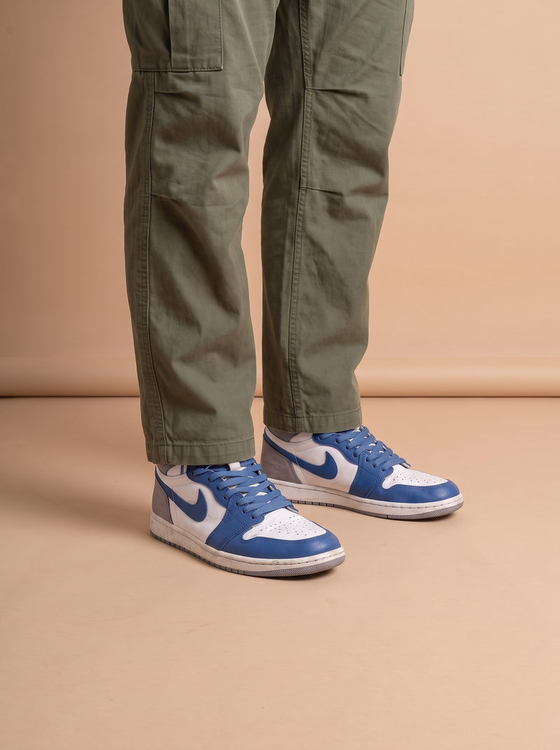 Nike Air Jordan 1 Retro High OG True Blue aan de voet