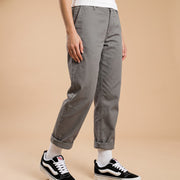 Vans Knu Stack Sneakers Black White aan de voet