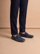 City Gommino Driving Shoes in Suede aan de voet