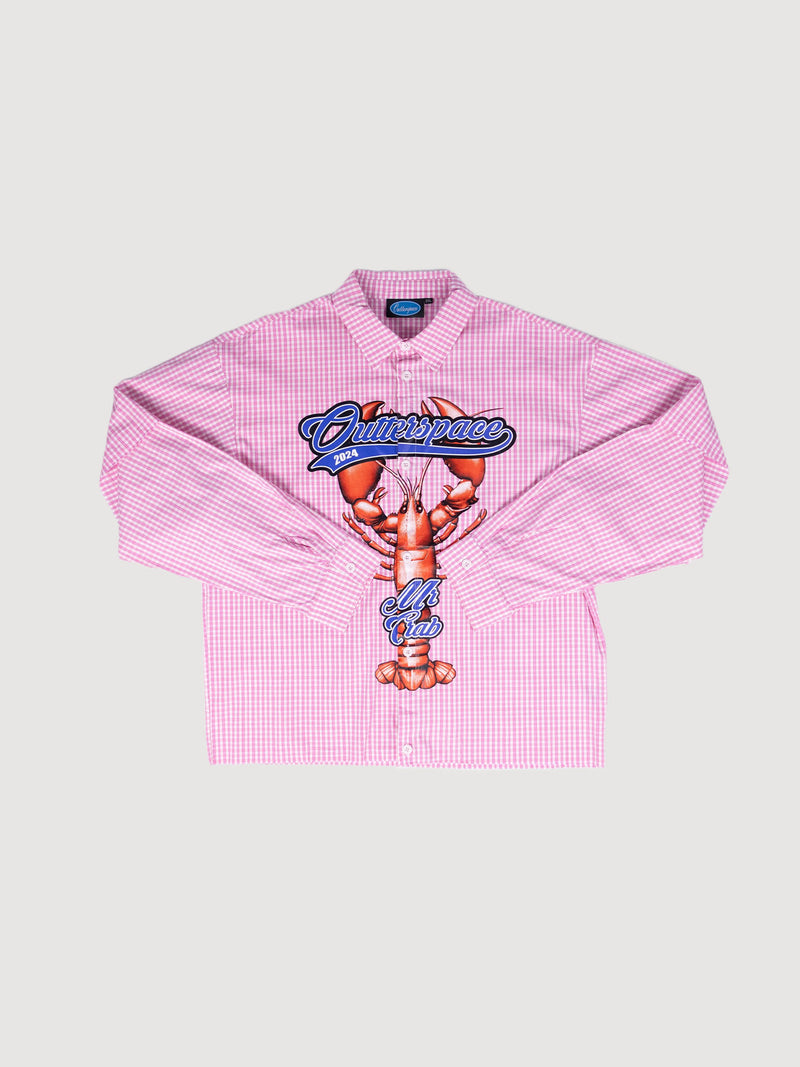 Outterspace Mr Crab Shirt - Mauve