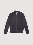 Bomber- Style Zip up Cardigan