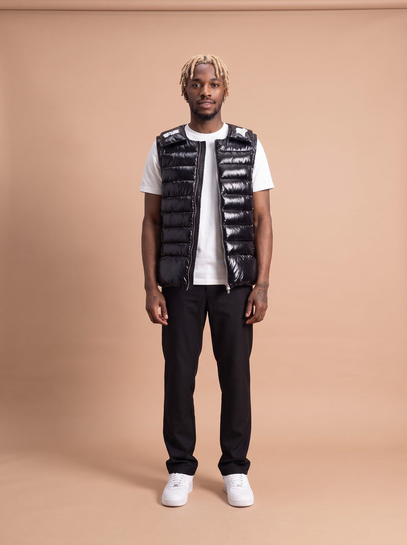 Bulletproof vest black model voorkant