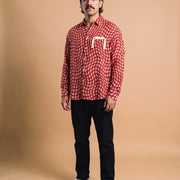 Jacquemus La Chemise Simon model voorkant