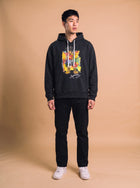 Box Hoodie model voorkant