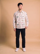 G. Karnnon designer shirt model voorkant